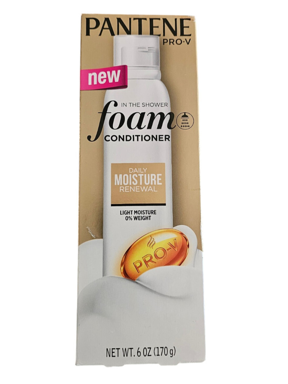 Pantene Pro-V Daily Moisture Renewal Foam Conditioner 6oz Discontinued